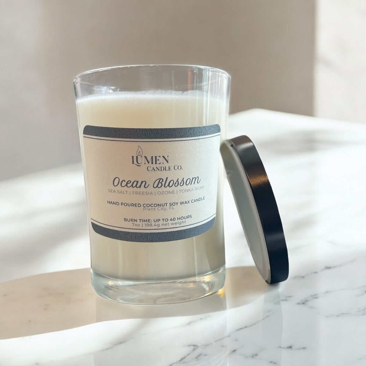 Ocean Blossom 7oz Candle