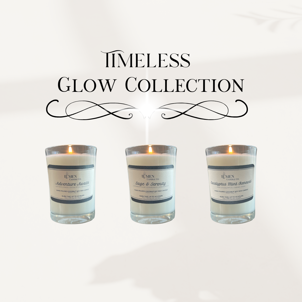 Timeless Glow Candle Collection